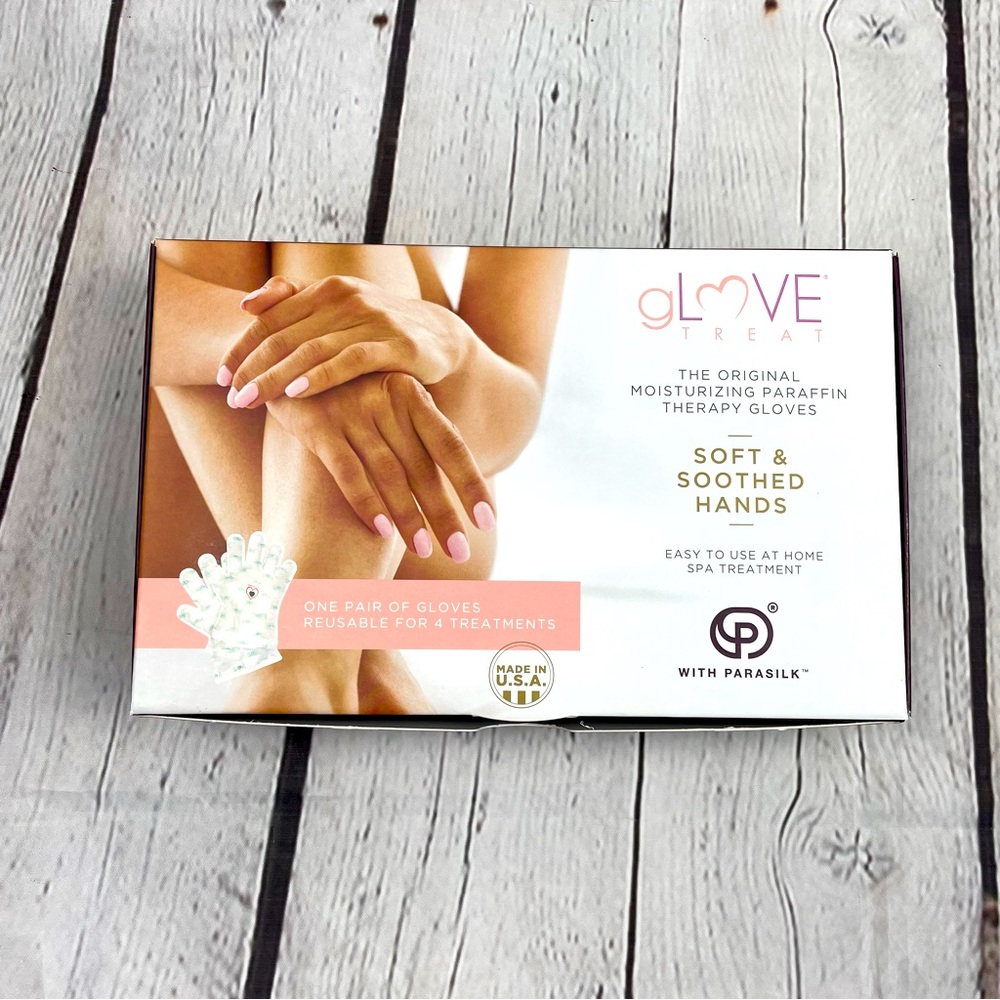 gLOVE Treat The Original Moisturizing Paraffin Therapy Gloves With Parasilk